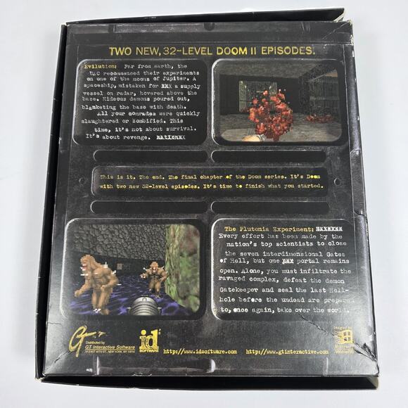 VTG Final Doom PC Big Box Windows 95 CD-ROM 1994 iD Software - Picture 13 of 14